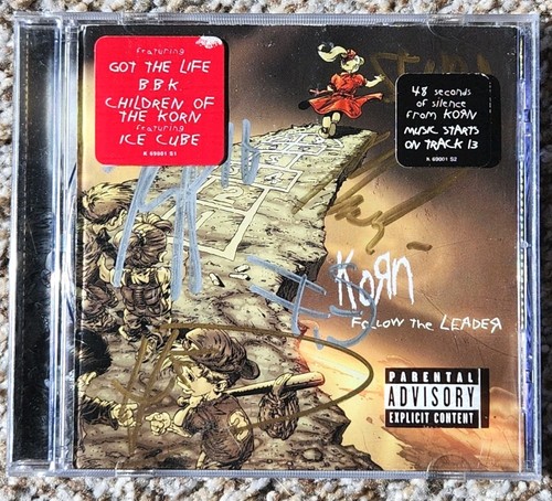 Album autografato firmato korn - firmato,
