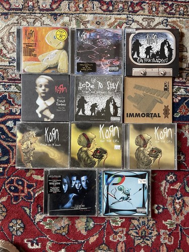 Korn lot rare - 11-cd,