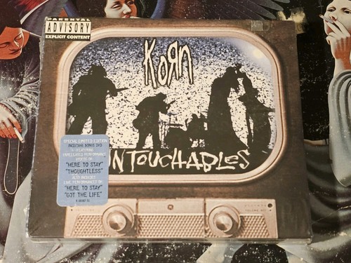 Korn untouchable cd dvd - -,
