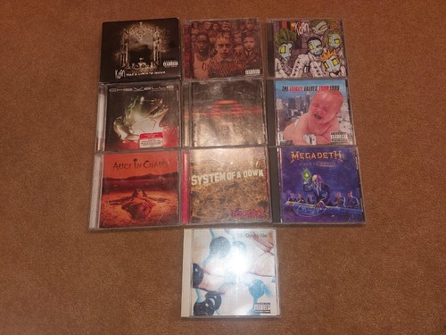 Metal rock lot korn - cd,